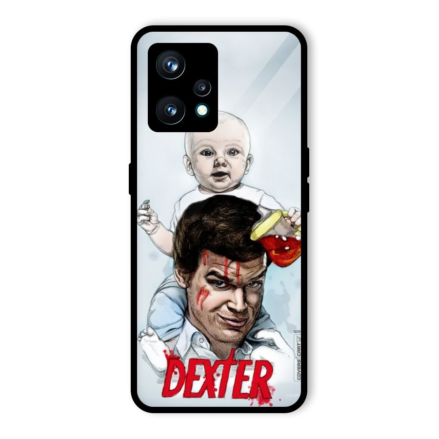 Dexter Artwork Glass Back Case for Realme 9 Pro Plus 5G