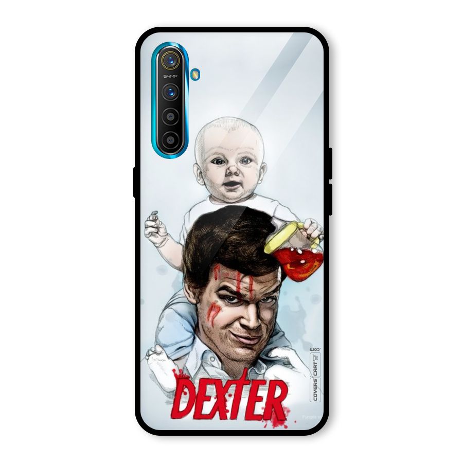 Dexter Artwork Glass Back Case for Realme X2