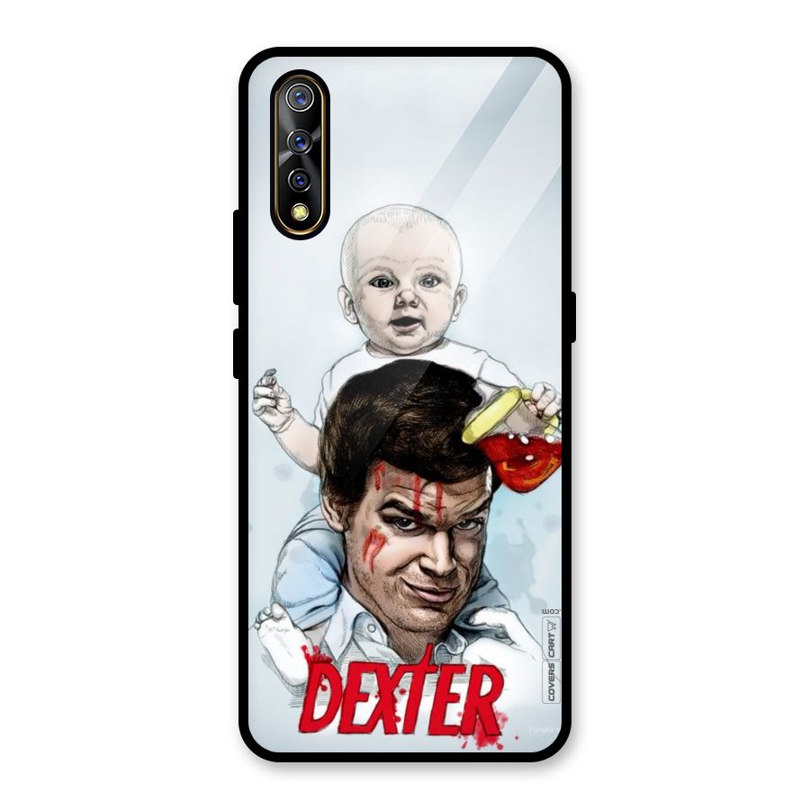 Dexter Artwork Glass Back Case for Vivo S1