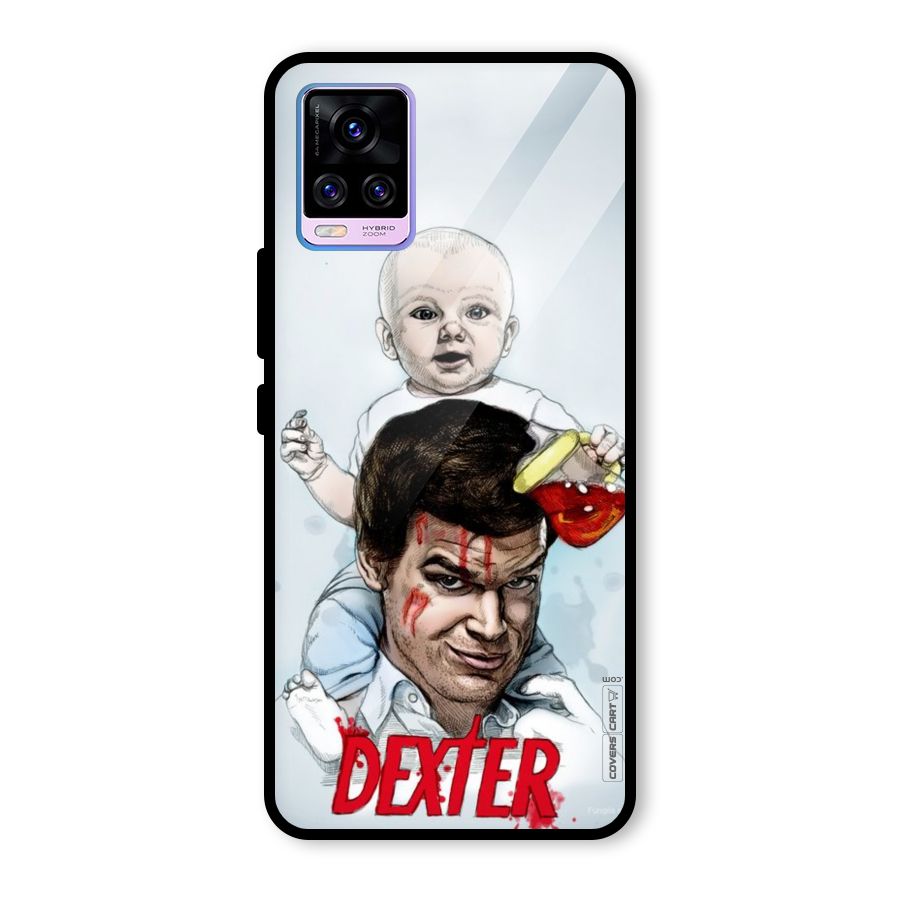 Dexter Artwork Glass Back Case for Vivo V20 Pro
