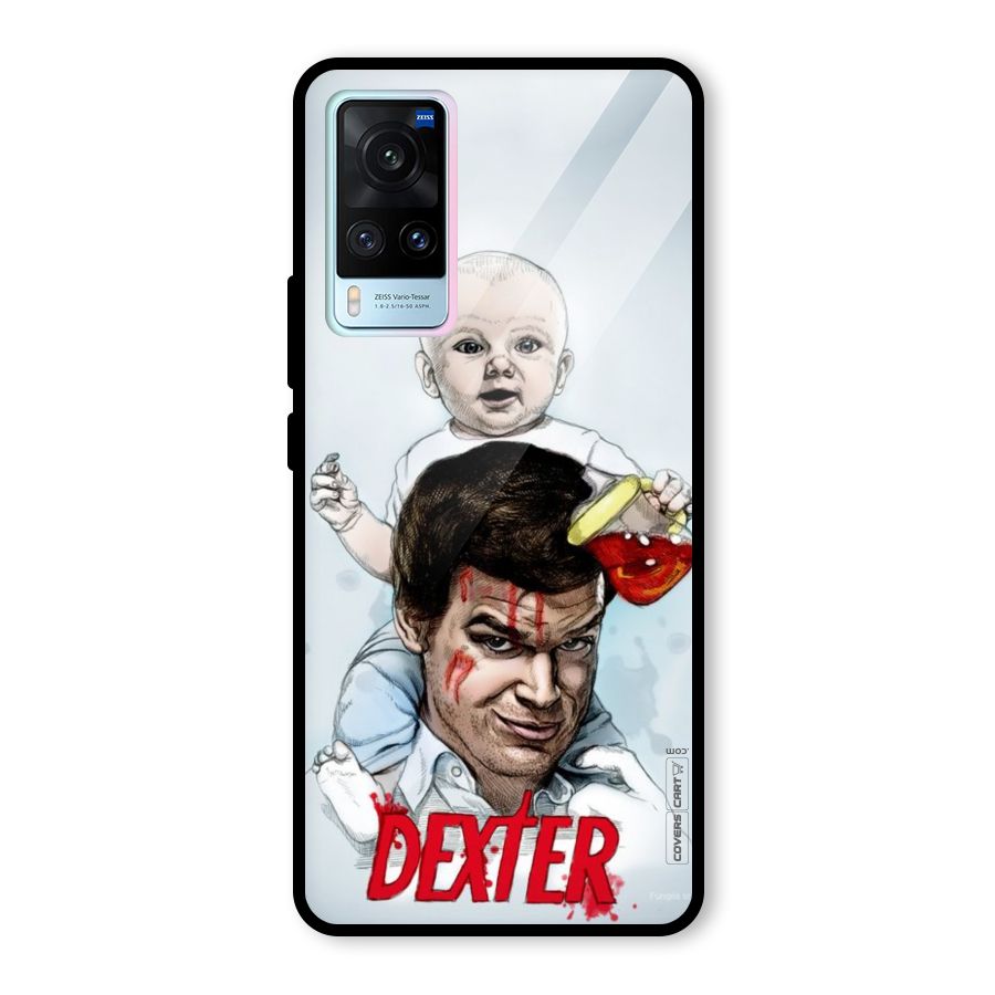 Dexter Artwork Glass Back Case for Vivo X60