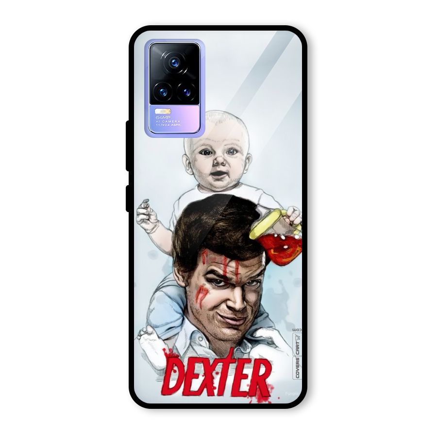 Dexter Artwork Glass Back Case for Vivo Y73