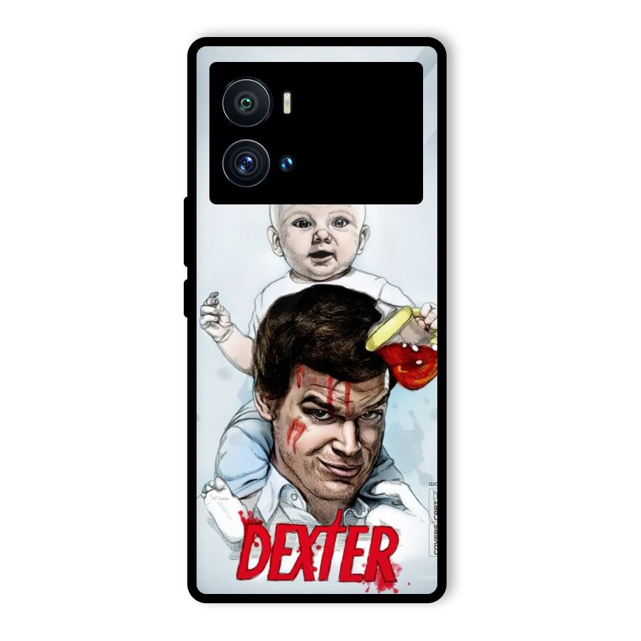 Dexter Artwork Glass Back Case for Vivo iQOO 9 Pro