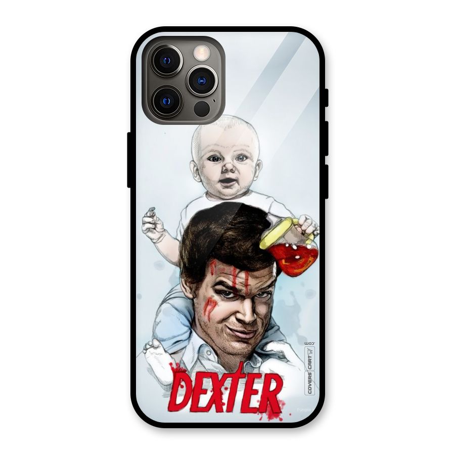 Dexter Artwork Glass Back Case for iPhone 12 Pro