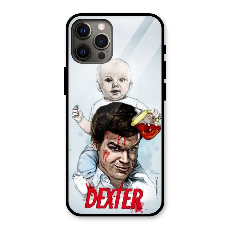 Dexter Artwork Glass Back Case for iPhone 12 Pro Max