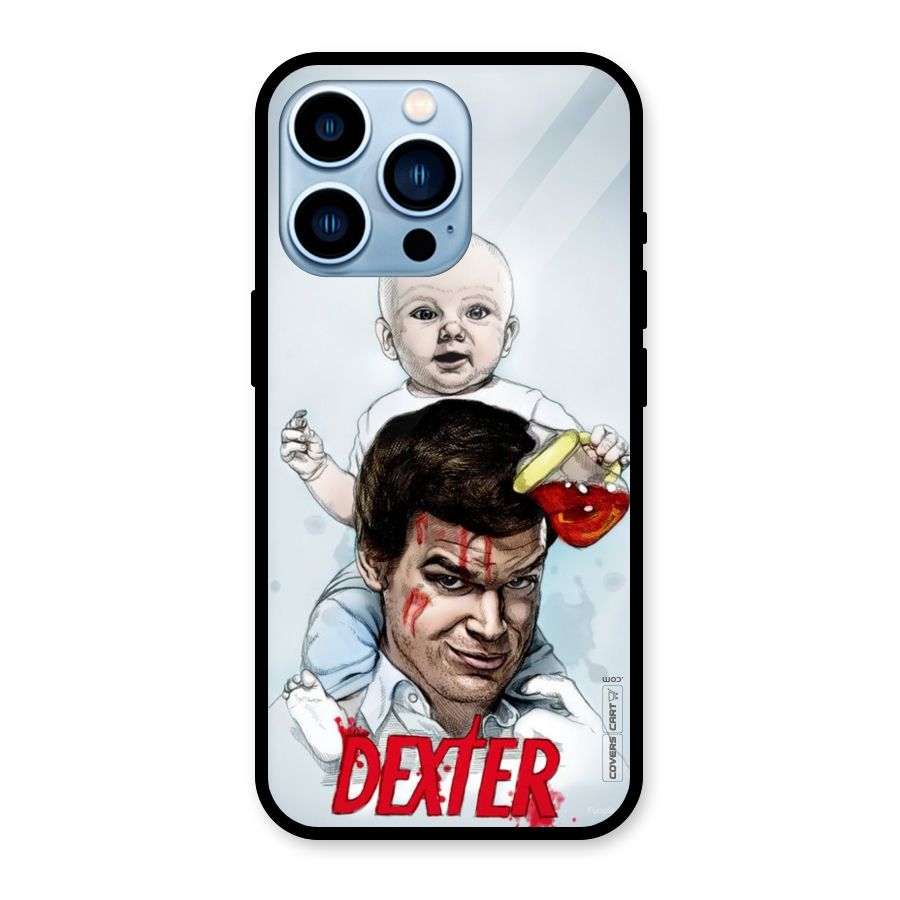Dexter Artwork Glass Back Case for iPhone 13 Pro