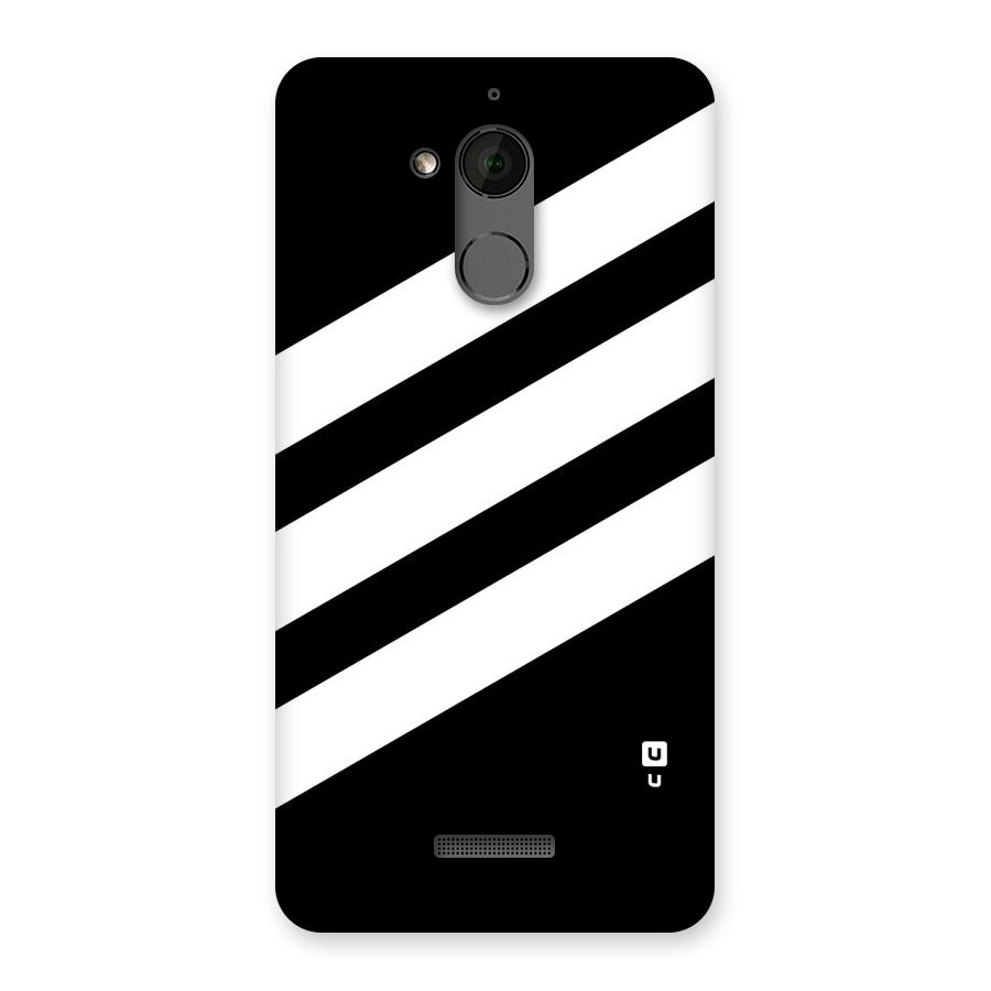 Diagonal Classic Stripes Back Case for Coolpad Note 5