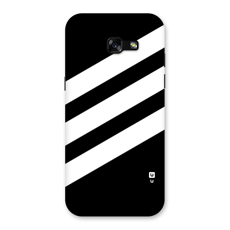 Diagonal Classic Stripes Back Case for Galaxy A5 2017