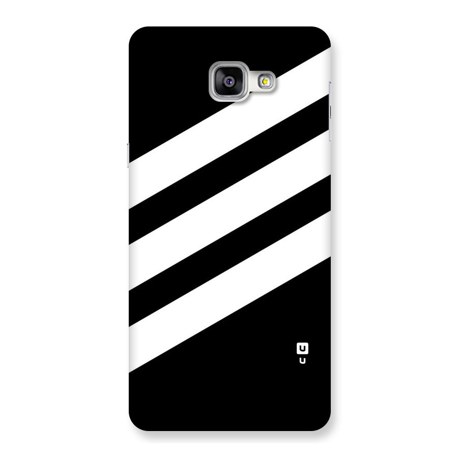 Diagonal Classic Stripes Back Case for Galaxy A9