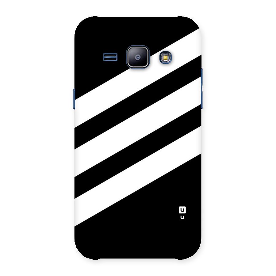 Diagonal Classic Stripes Back Case for Galaxy J1