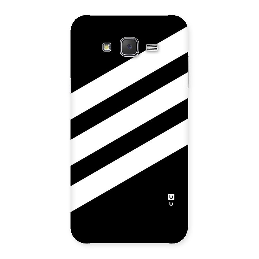 Diagonal Classic Stripes Back Case for Galaxy J7