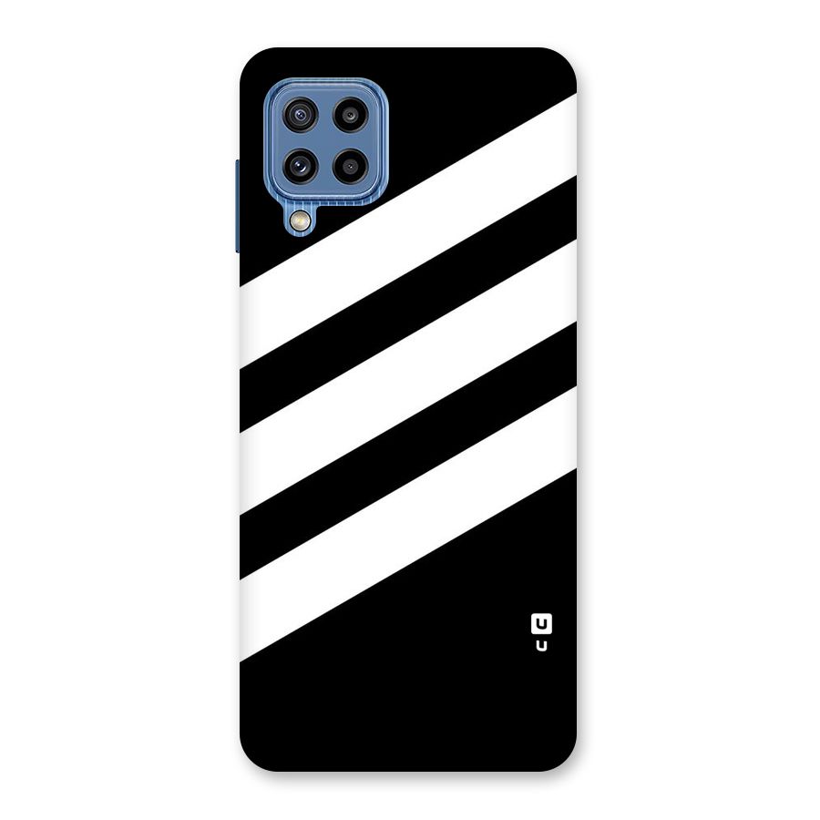 Diagonal Classic Stripes Back Case for Galaxy M32