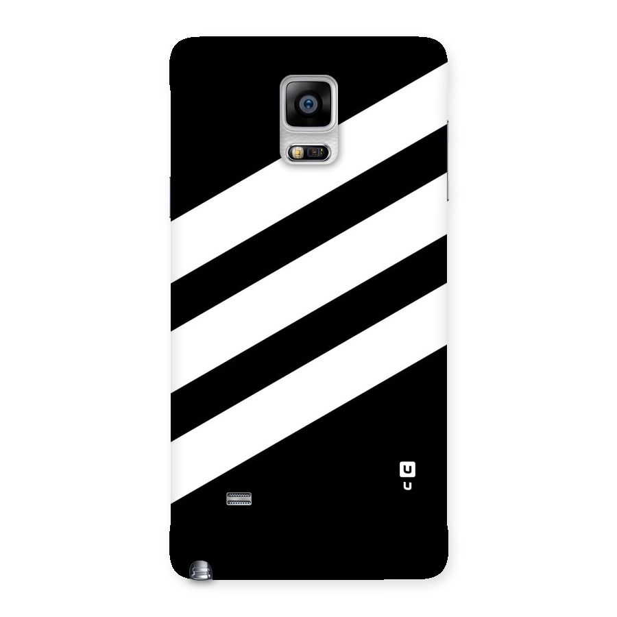 Diagonal Classic Stripes Back Case for Galaxy Note 4