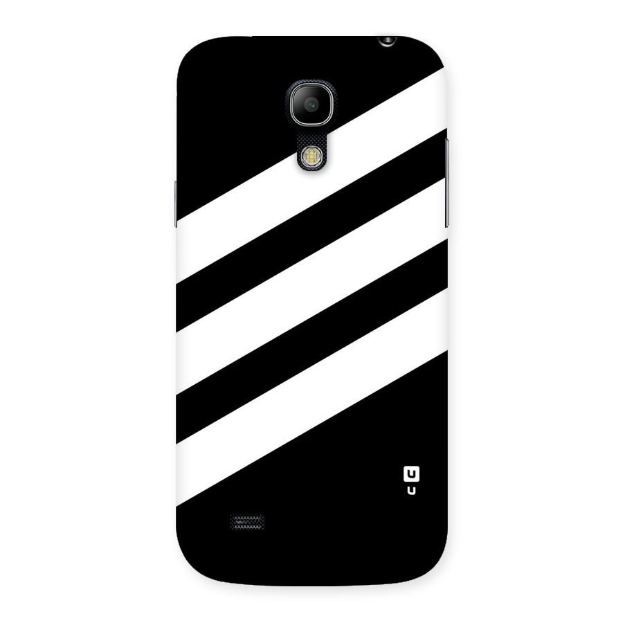 Diagonal Classic Stripes Back Case for Galaxy S4 Mini