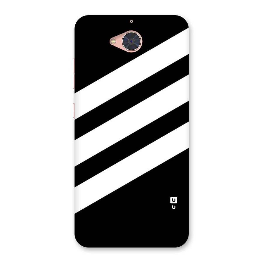 Diagonal Classic Stripes Back Case for Gionee S6 Pro