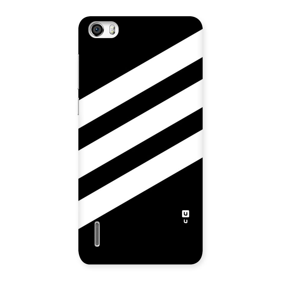 Diagonal Classic Stripes Back Case for Honor 6