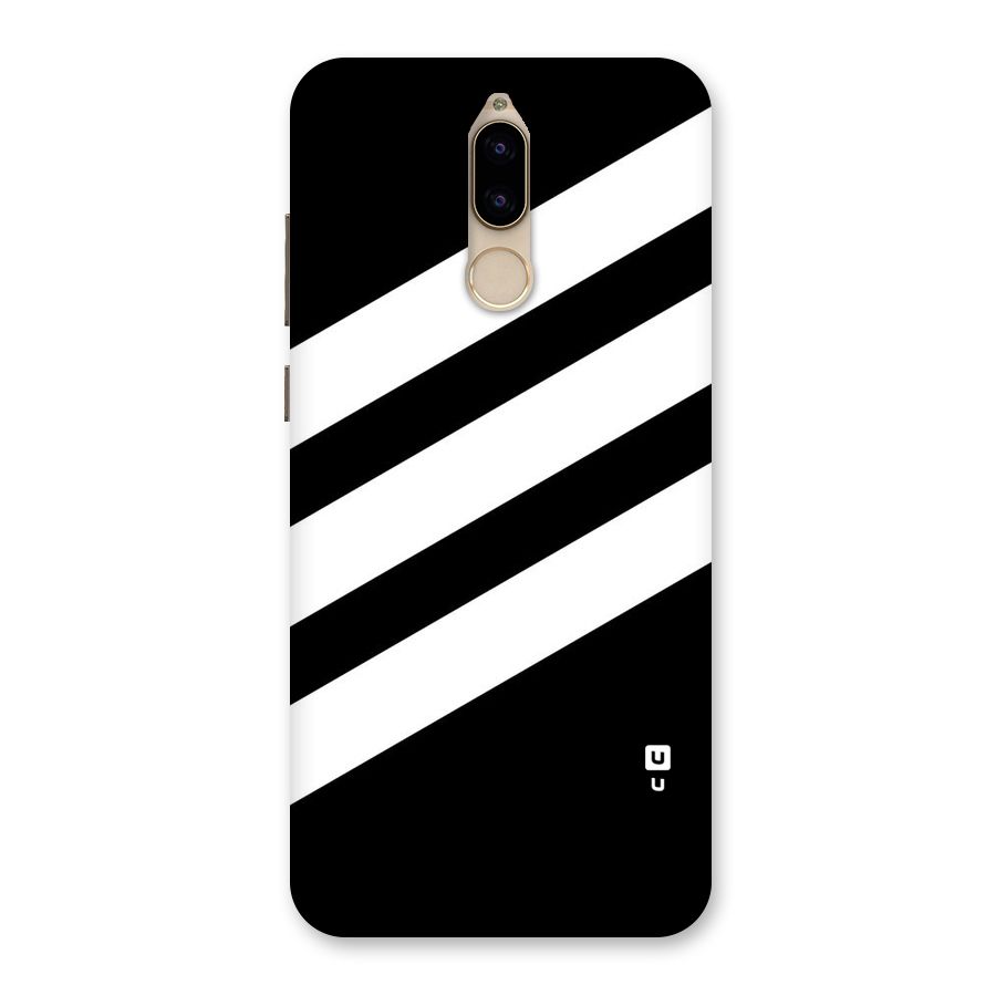 Diagonal Classic Stripes Back Case for Honor 9i