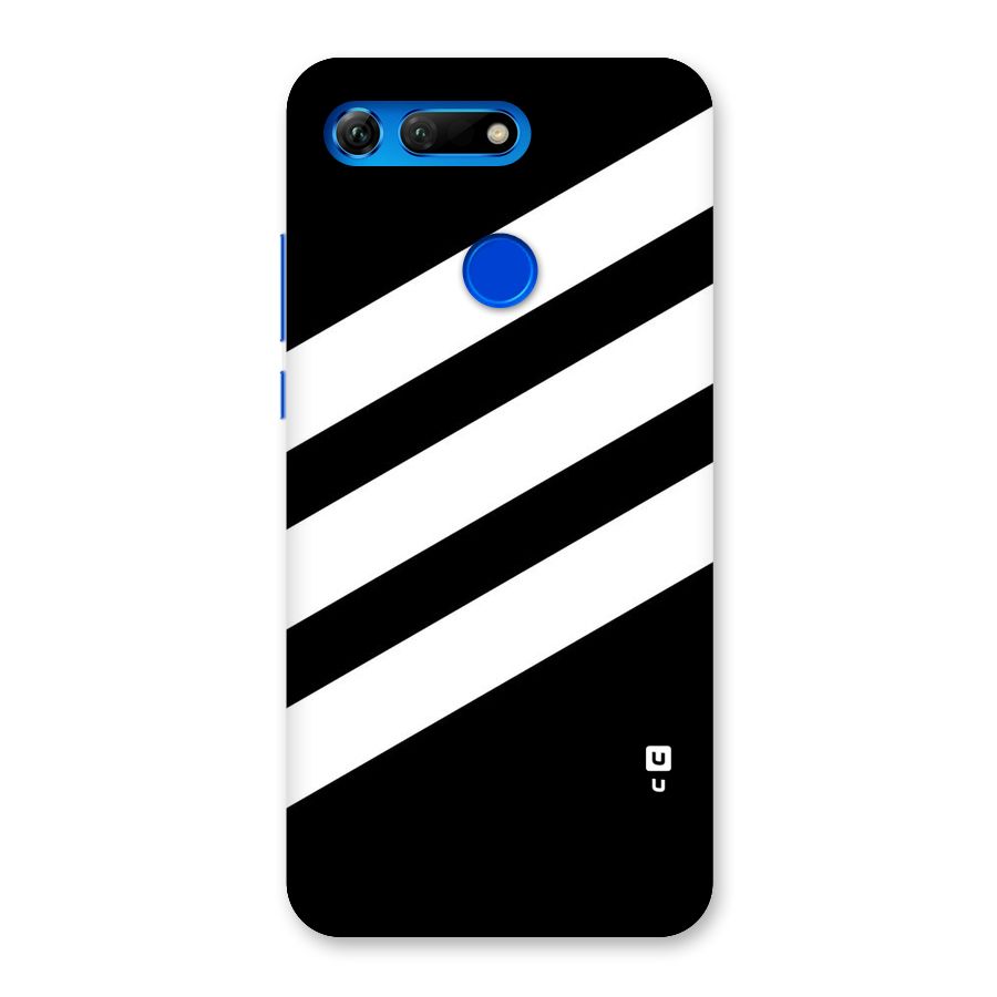 Diagonal Classic Stripes Back Case for Honor View 20