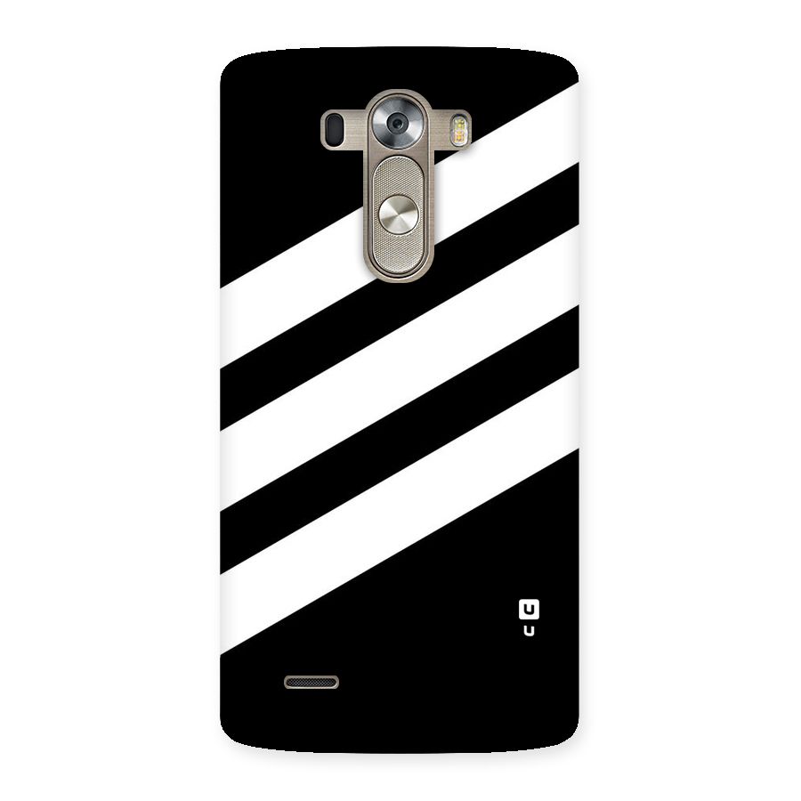 Diagonal Classic Stripes Back Case for LG G3