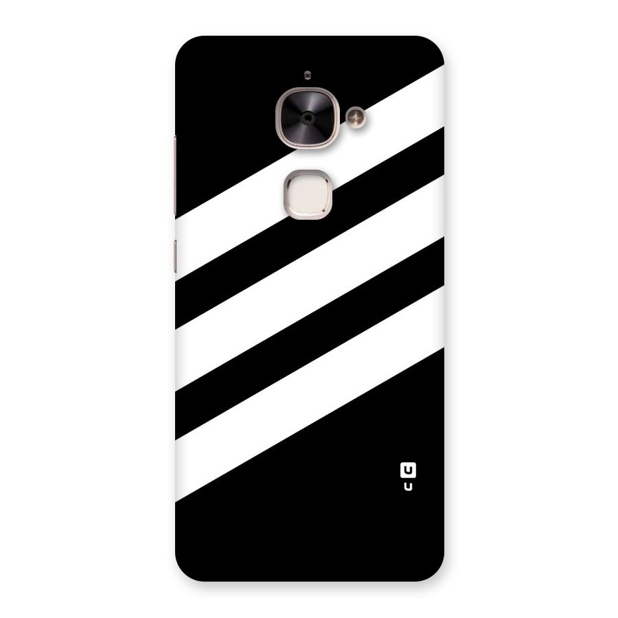 Diagonal Classic Stripes Back Case for Le 2