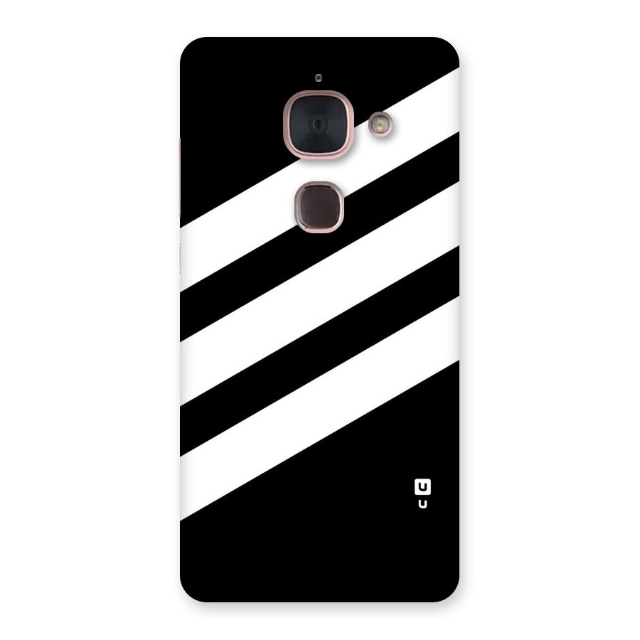 Diagonal Classic Stripes Back Case for Le Max 2