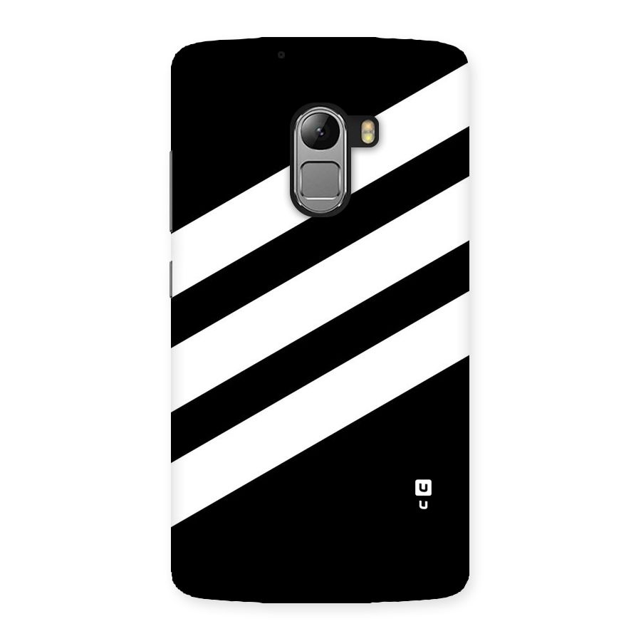 Diagonal Classic Stripes Back Case for Lenovo K4 Note