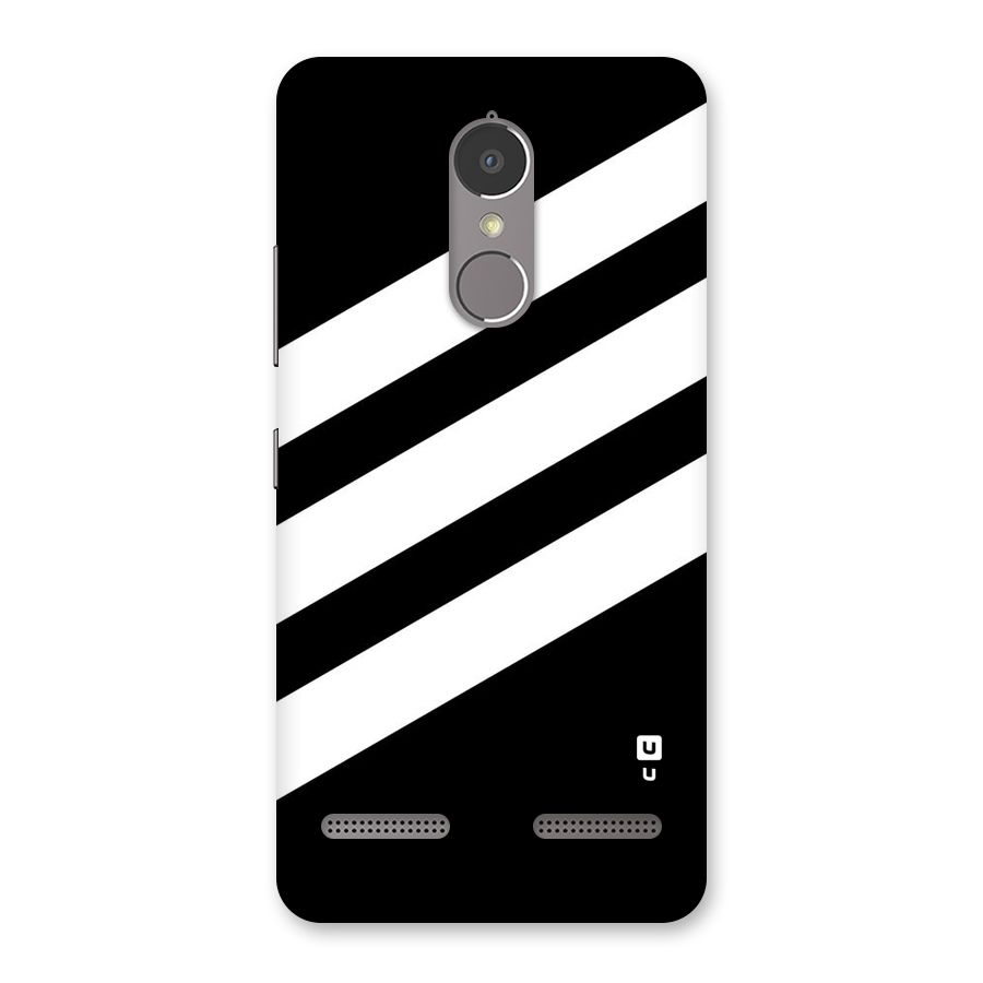 Diagonal Classic Stripes Back Case for Lenovo K6 Power