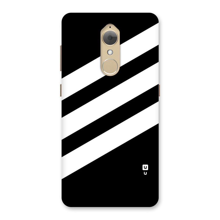 Diagonal Classic Stripes Back Case for Lenovo K8