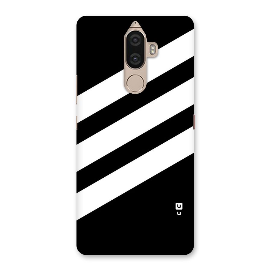Diagonal Classic Stripes Back Case for Lenovo K8 Note