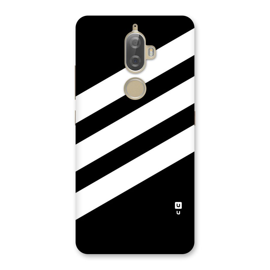 Diagonal Classic Stripes Back Case for Lenovo K8 Plus