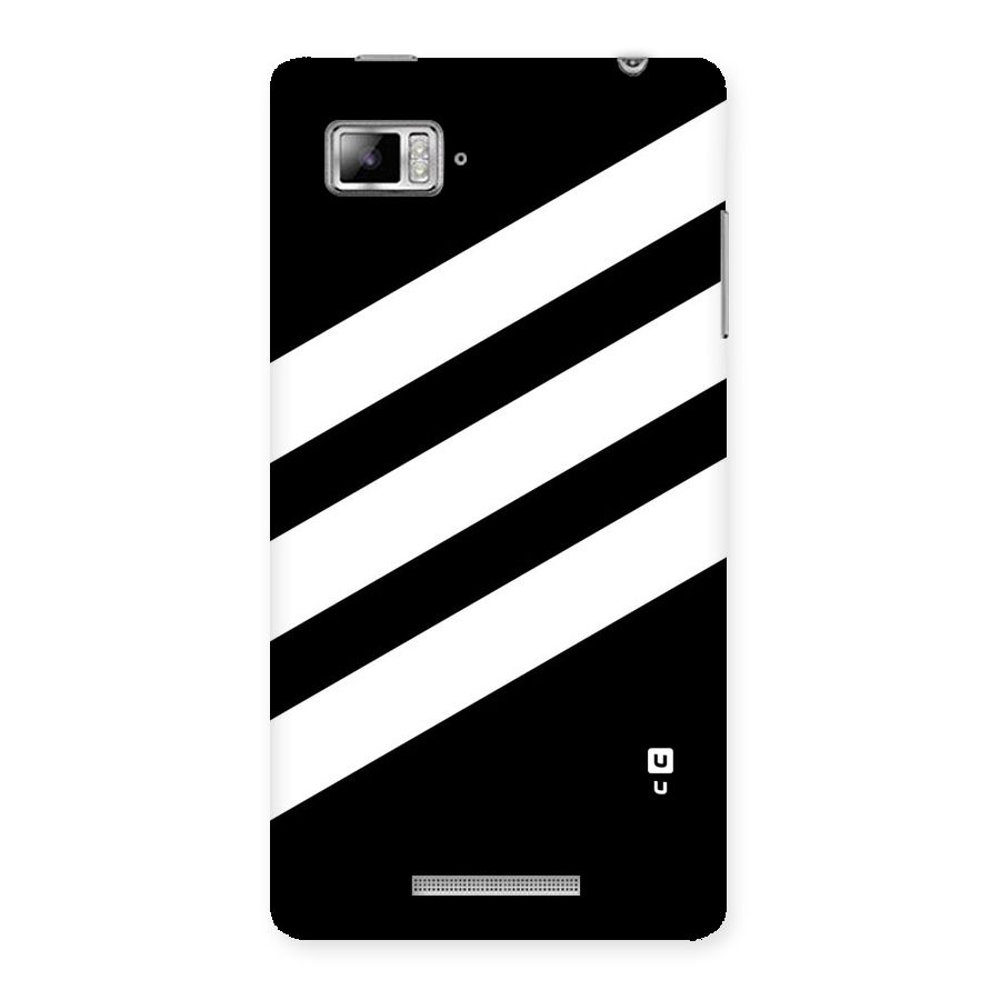 Diagonal Classic Stripes Back Case for Lenovo Vibe Z K910