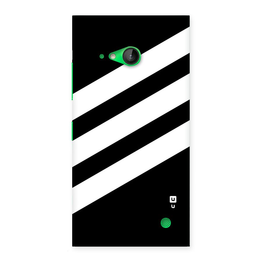 Diagonal Classic Stripes Back Case for Lumia 730
