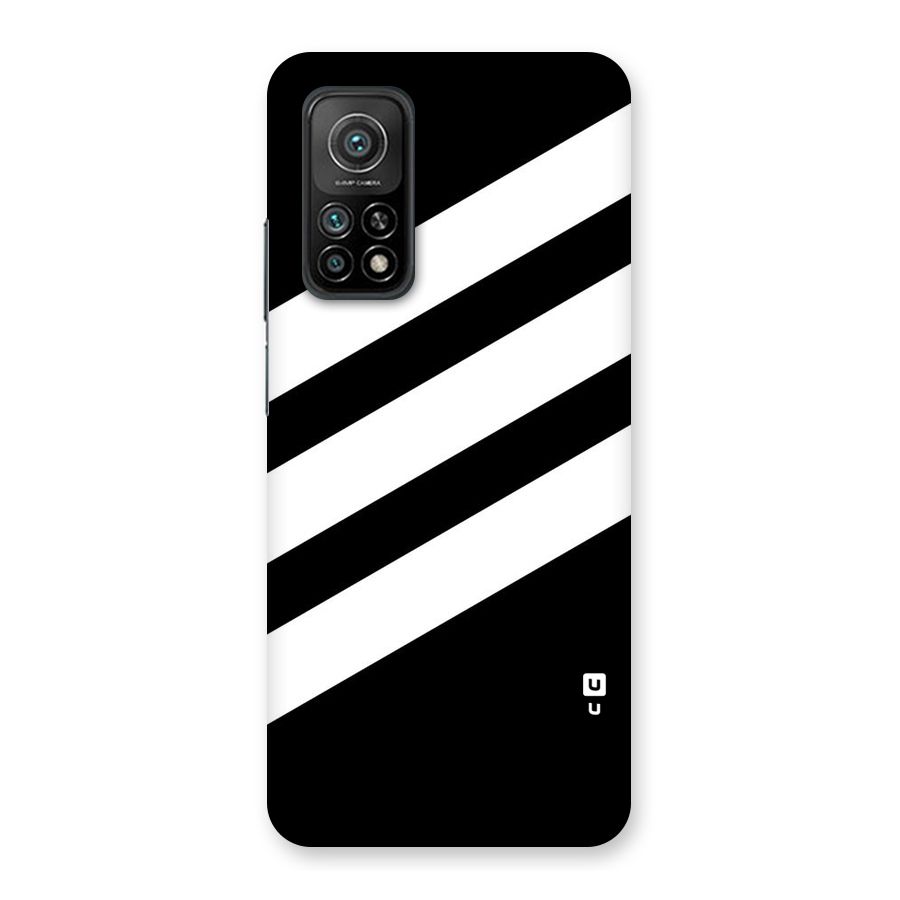 Diagonal Classic Stripes Back Case for Mi 10T 5G