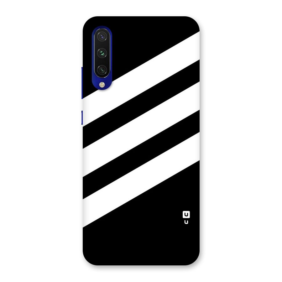 Diagonal Classic Stripes Back Case for Mi A3