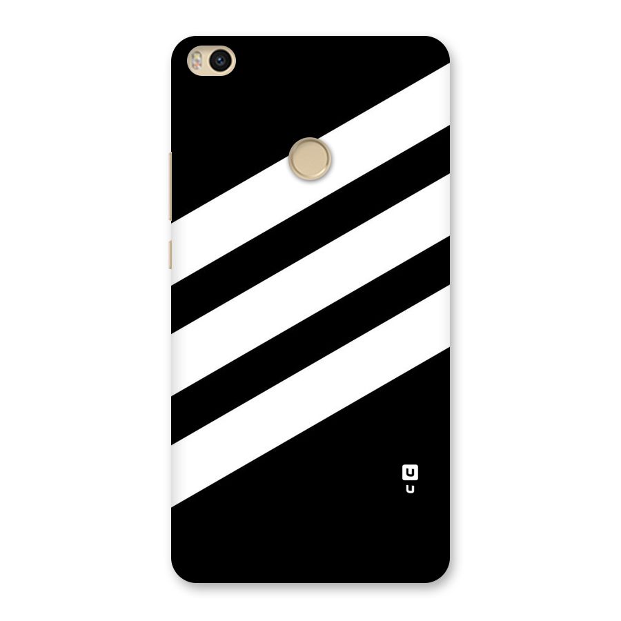 Diagonal Classic Stripes Back Case for Mi Max 2