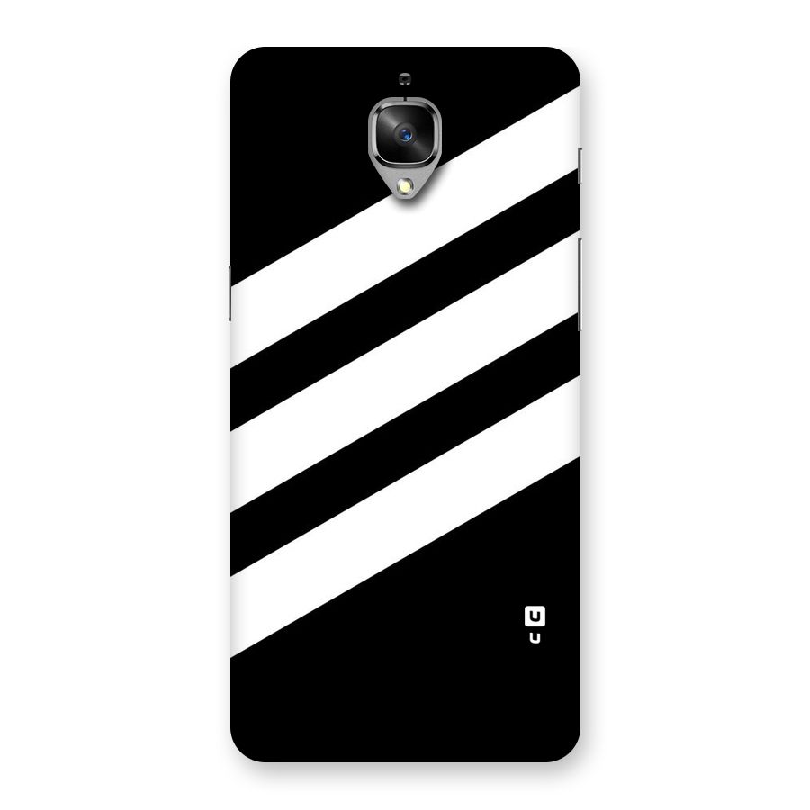 Diagonal Classic Stripes Back Case for OnePlus 3