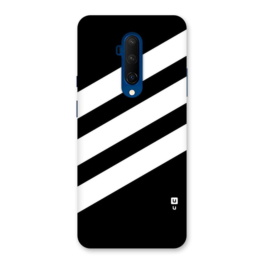 Diagonal Classic Stripes Back Case for OnePlus 7T Pro