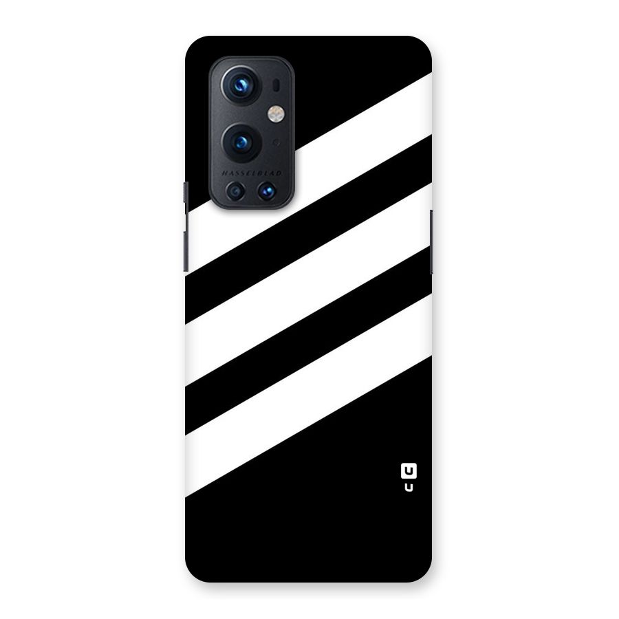 Diagonal Classic Stripes Back Case for OnePlus 9 Pro