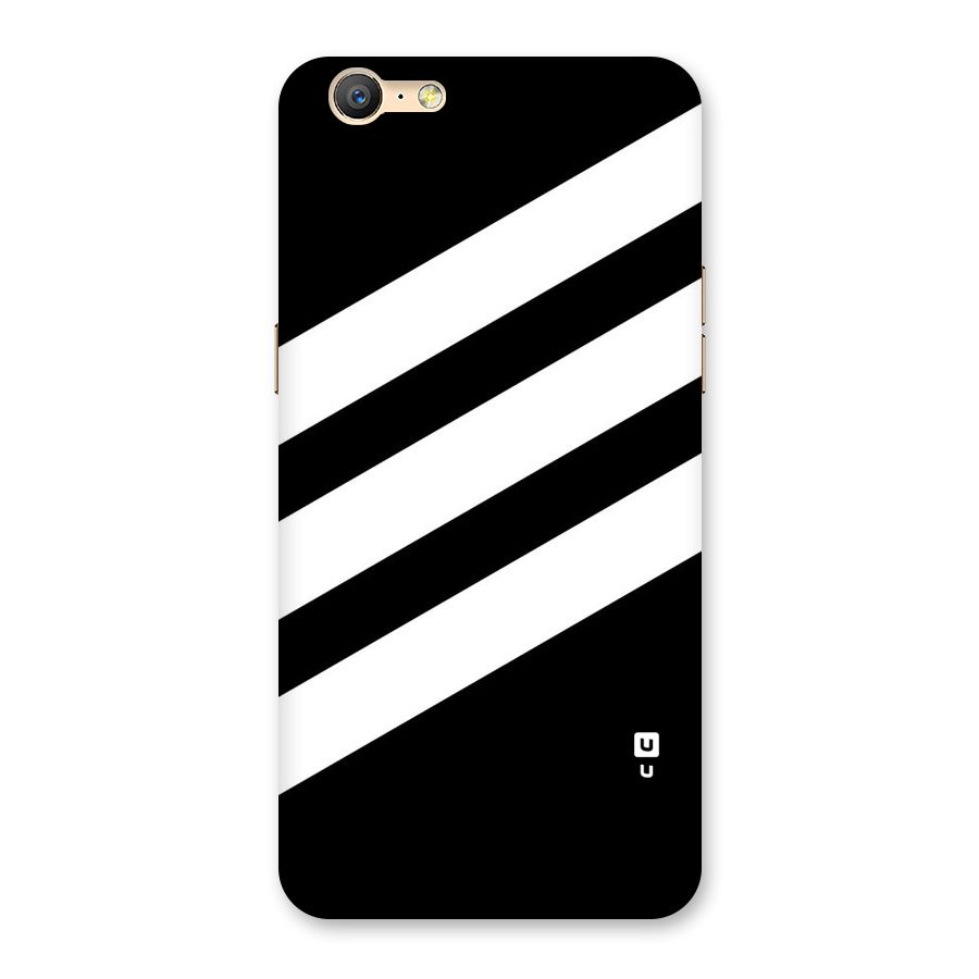 Diagonal Classic Stripes Back Case for Oppo A39