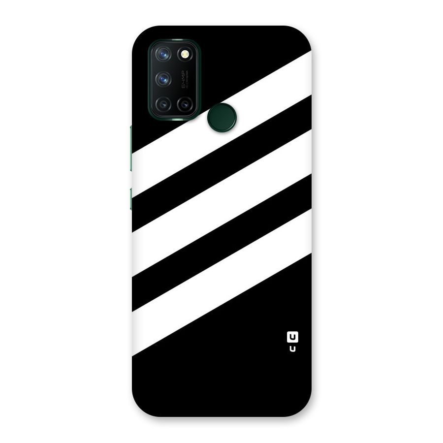 Diagonal Classic Stripes Back Case for Realme 7i