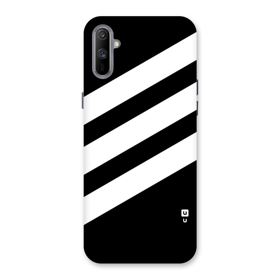 Diagonal Classic Stripes Back Case for Realme C3
