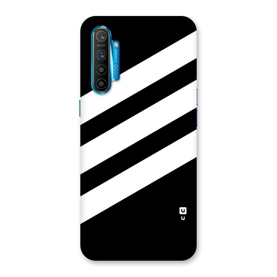 Diagonal Classic Stripes Back Case for Realme XT