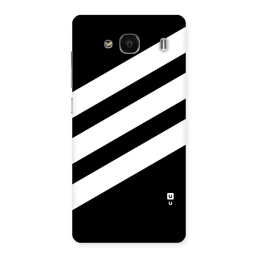 Diagonal Classic Stripes Back Case for Redmi 2s