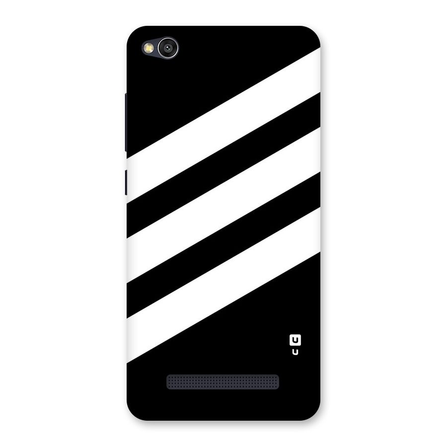 Diagonal Classic Stripes Back Case for Redmi 4A
