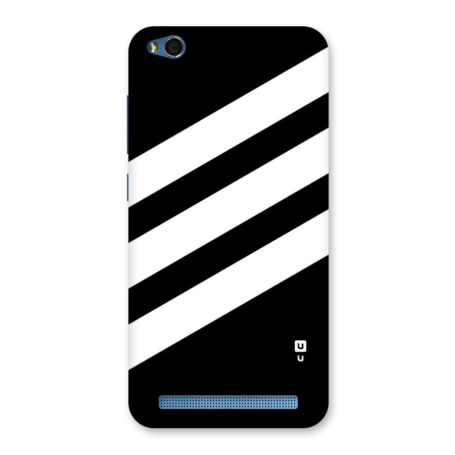 Diagonal Classic Stripes Back Case for Redmi 5A