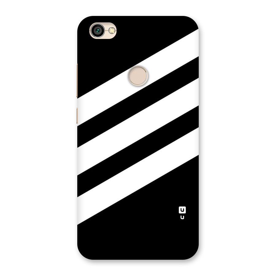Diagonal Classic Stripes Back Case for Redmi Y1 2017