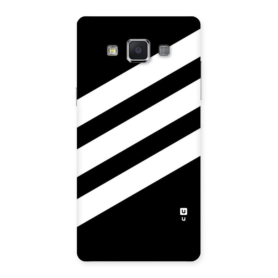 Diagonal Classic Stripes Back Case for Samsung Galaxy A5