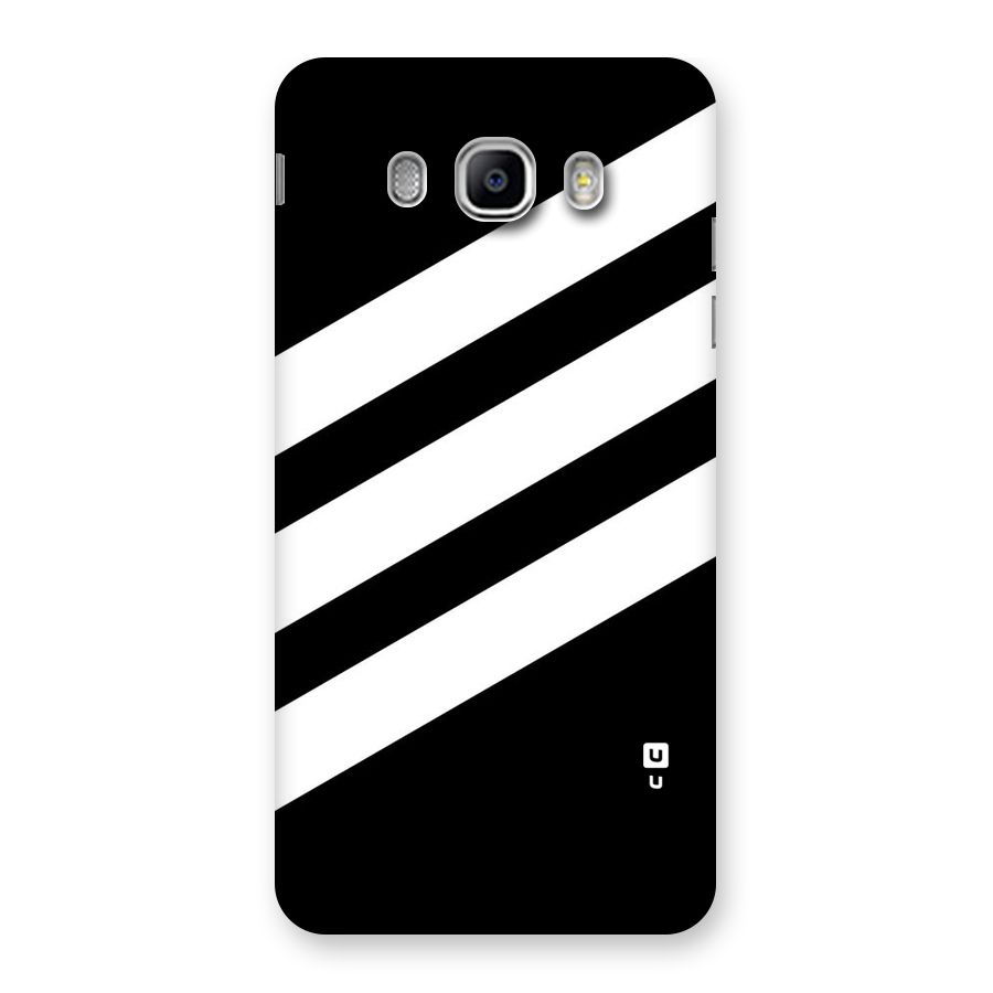 Diagonal Classic Stripes Back Case for Samsung Galaxy J5 2016
