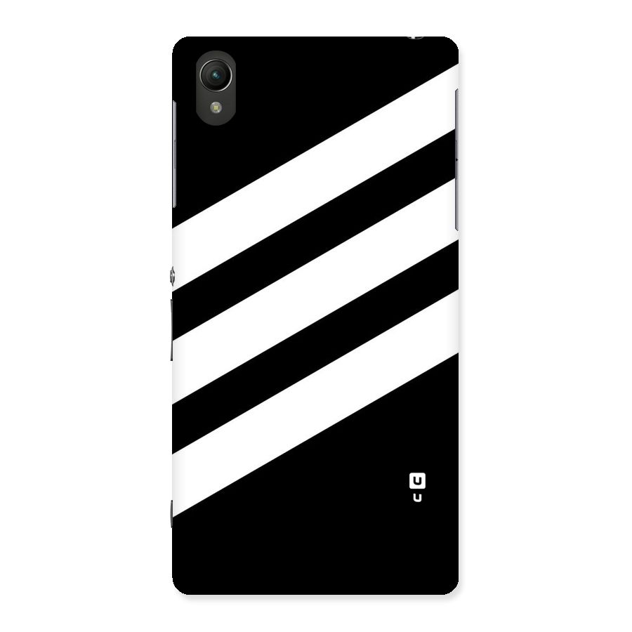 Diagonal Classic Stripes Back Case for Sony Xperia Z2