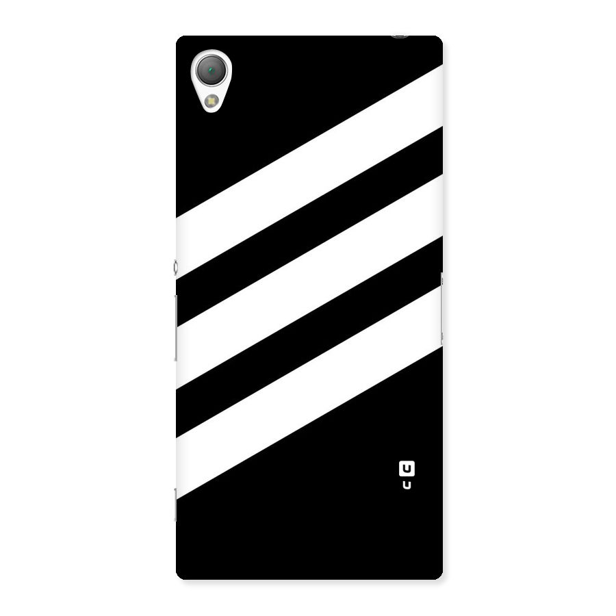 Diagonal Classic Stripes Back Case for Sony Xperia Z3
